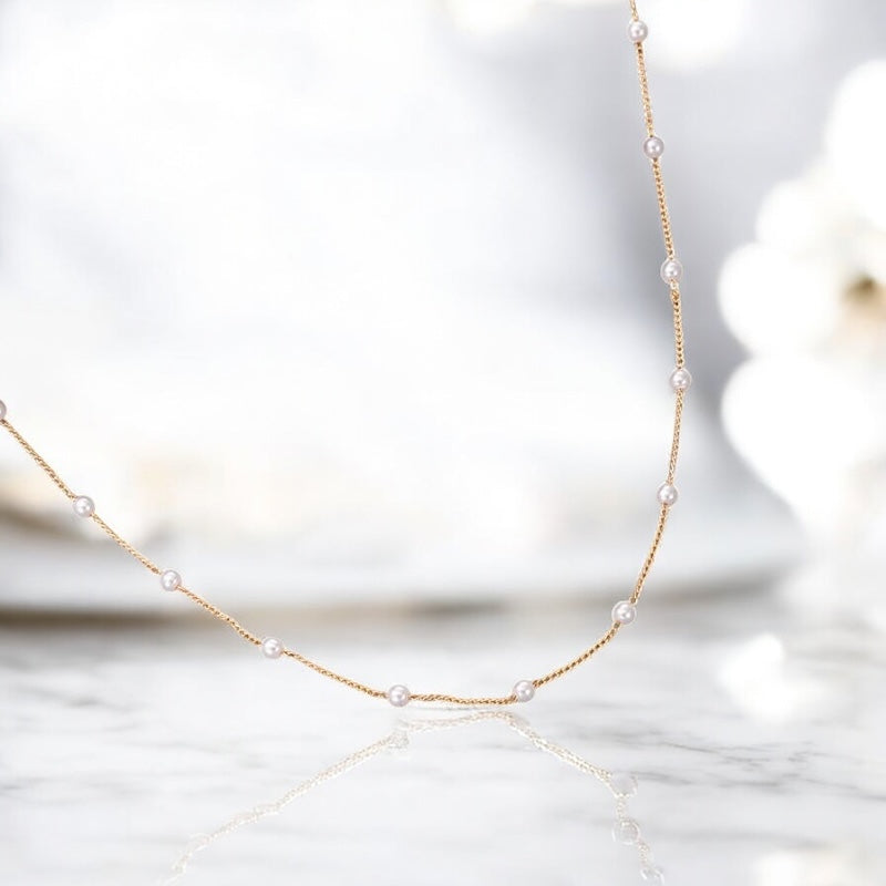 Naszyjnik Z Perełkami