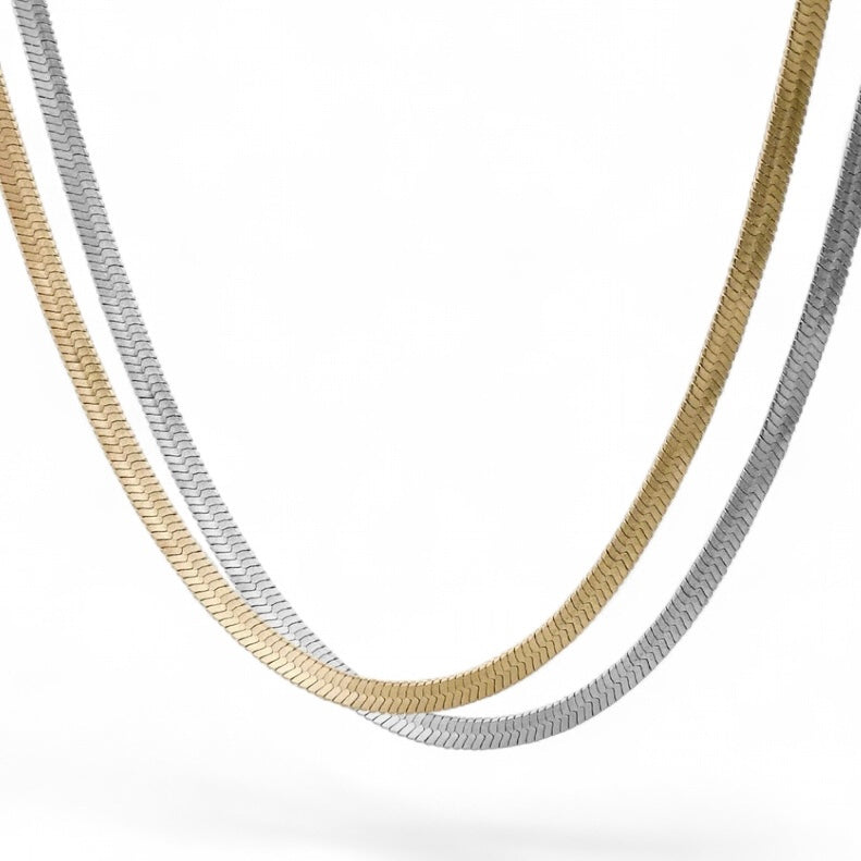 Naszyjnik Herringbone